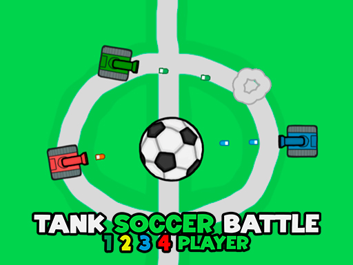 Play Tank Soccer Battle 1 2 3 4 Player
