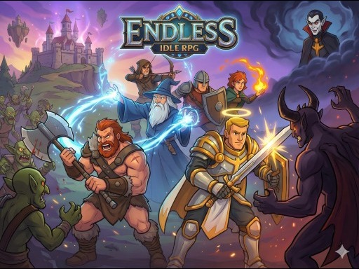Play Endless idle RPG